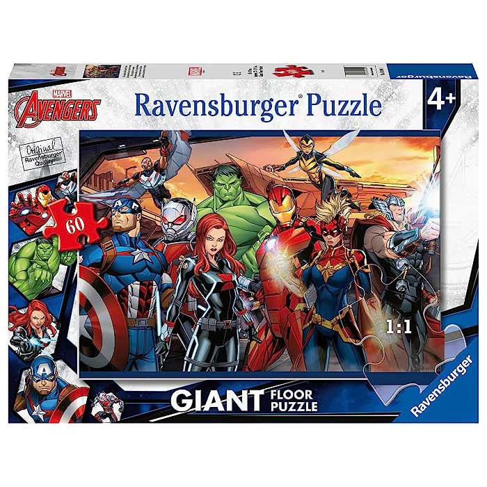 Puzzle Avengers 60 Pz Giganti