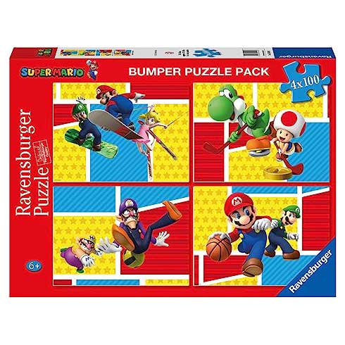 Puzzle Super Mario 4X100