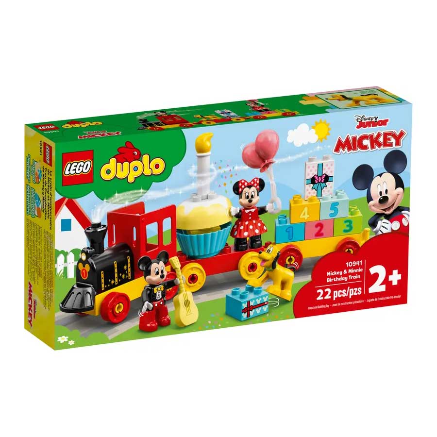 Lego Duplo Il Treno Del Compleanno Di Topolino E Minnie