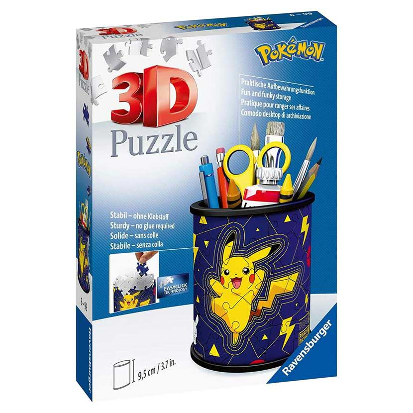 Puzzle 3D Portapenne Pokemon