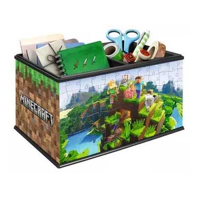 Puzzle 3D Storage Box Minecraft