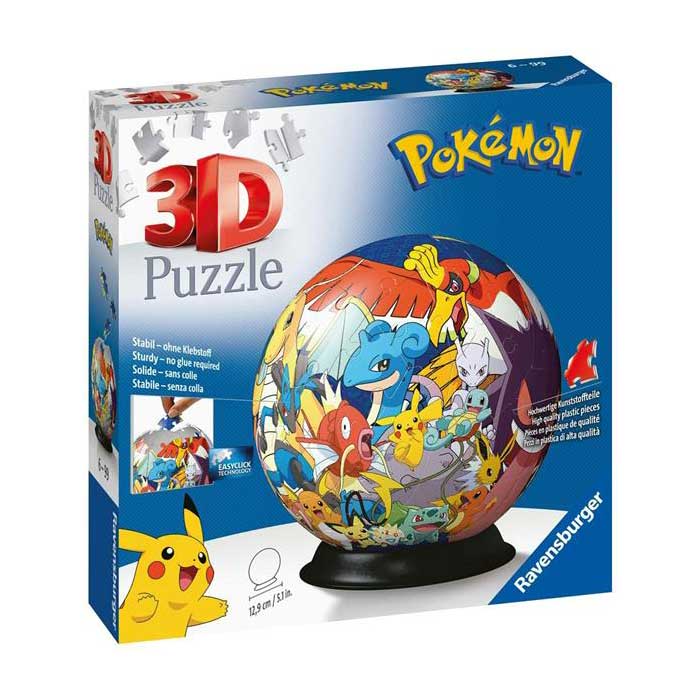 Puzzle 3D Pokemon 72 Pz