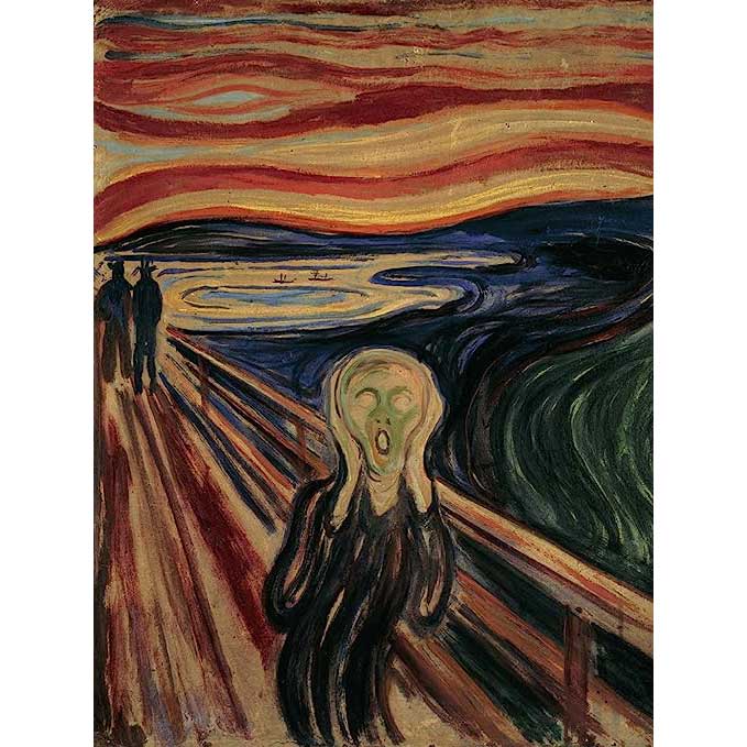 Puzzle Art Collection L'Urlo Di Munch 1000 Pz