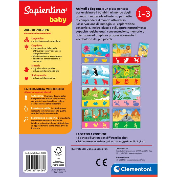 Montessori Baby - Animali E Sagome