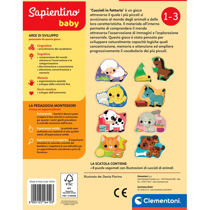 Montessori Baby - Cuccioli In Fattoria