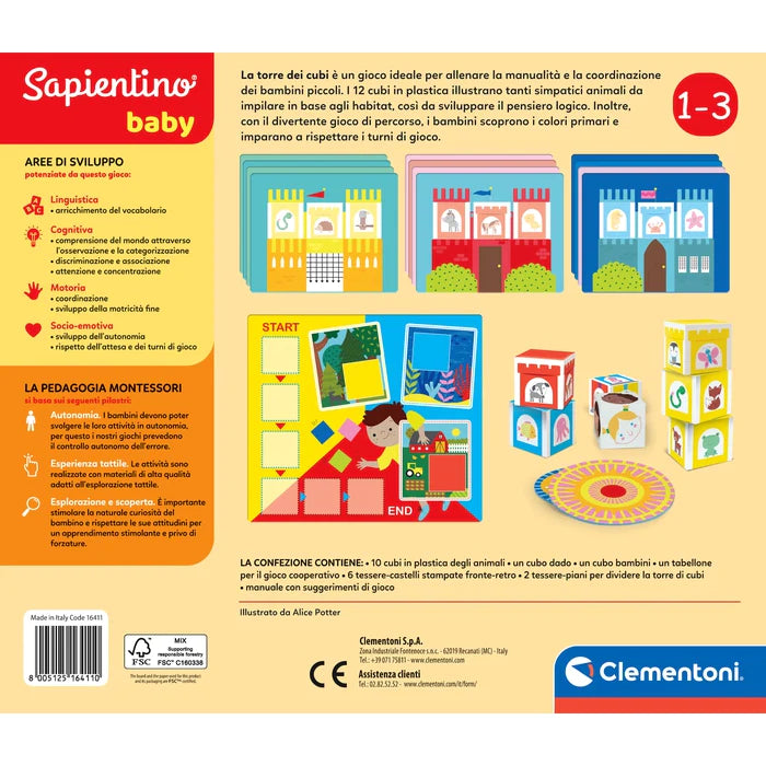 Sapientino Baby Montessori - La Torre Dei Cubi