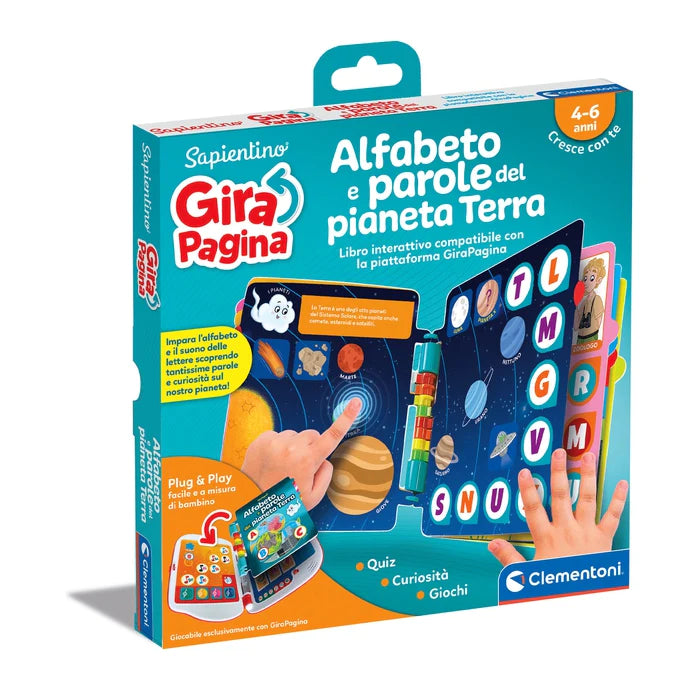 Sapientino GiraPagina - Alfabeto e Parole del Pianeta Terra