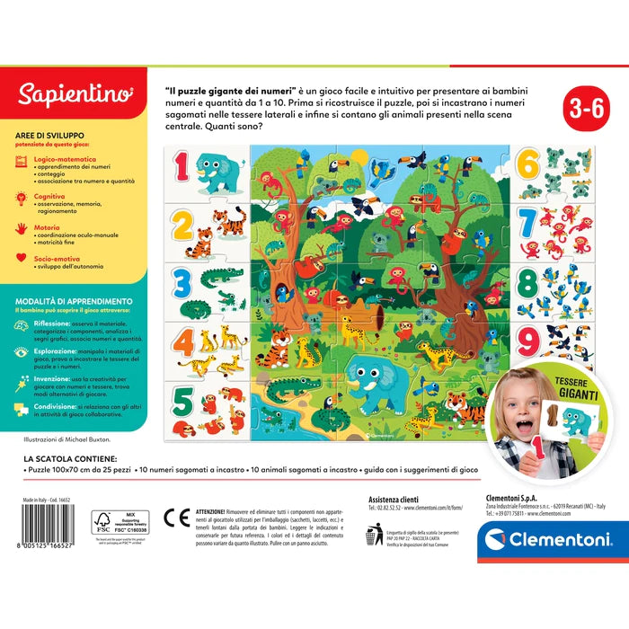 Sapientino - Il Puzzle Gigante dei Numeri