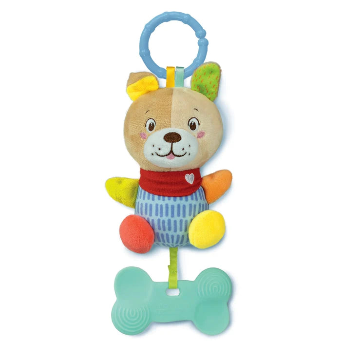 Soft Dog Rattle