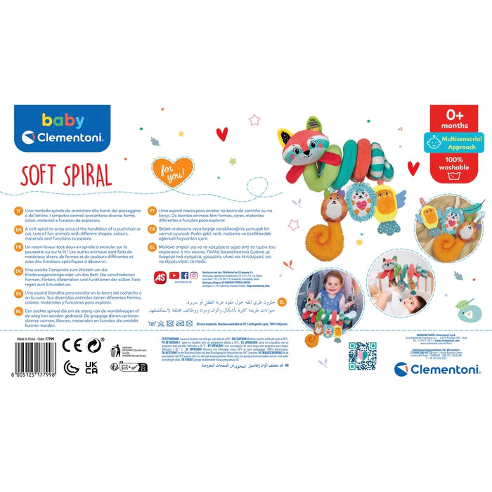 Baby Clementoni For You - Soft Spiral