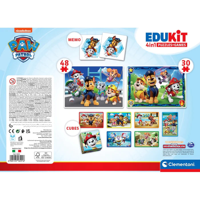 Edukit 4In1 Paw Patrol