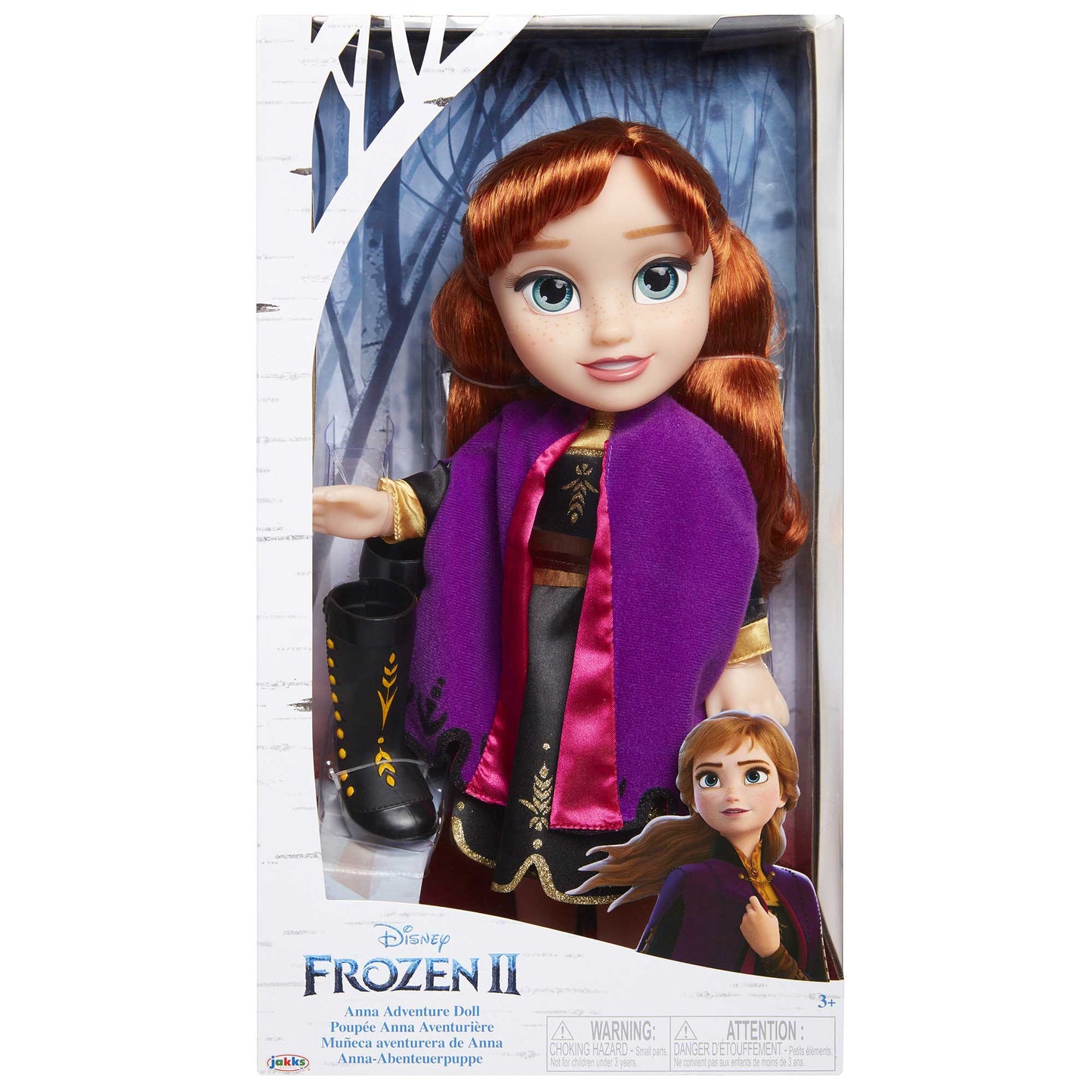 Frozen 2 bambola Anna Travel 38 cm