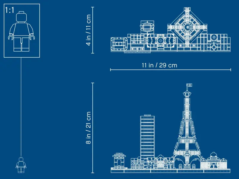Lego Architecture Parigi
