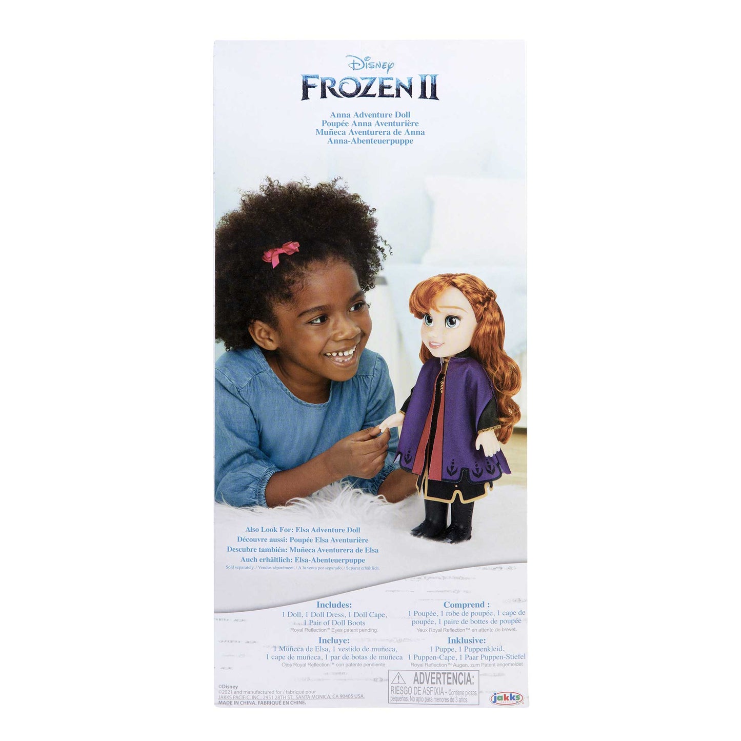 Frozen 2 bambola Anna Adventure 38 cm