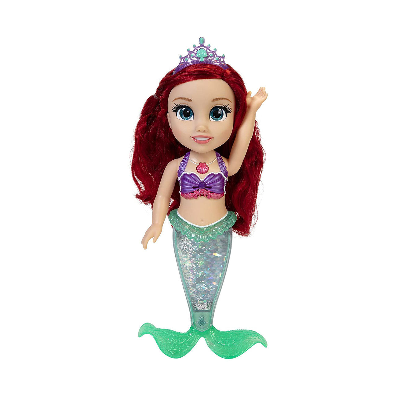 Disney Princess bambola 38 cm Ariel Glitter e Luci