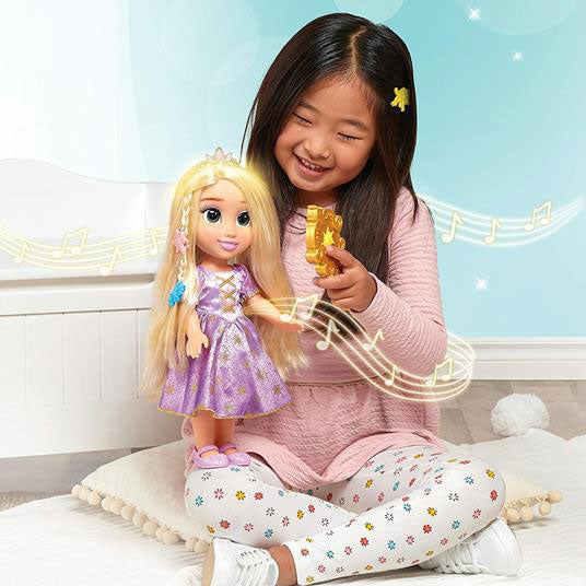 Disney Princess bambola 38 cm Rapunzel Capelli Magici