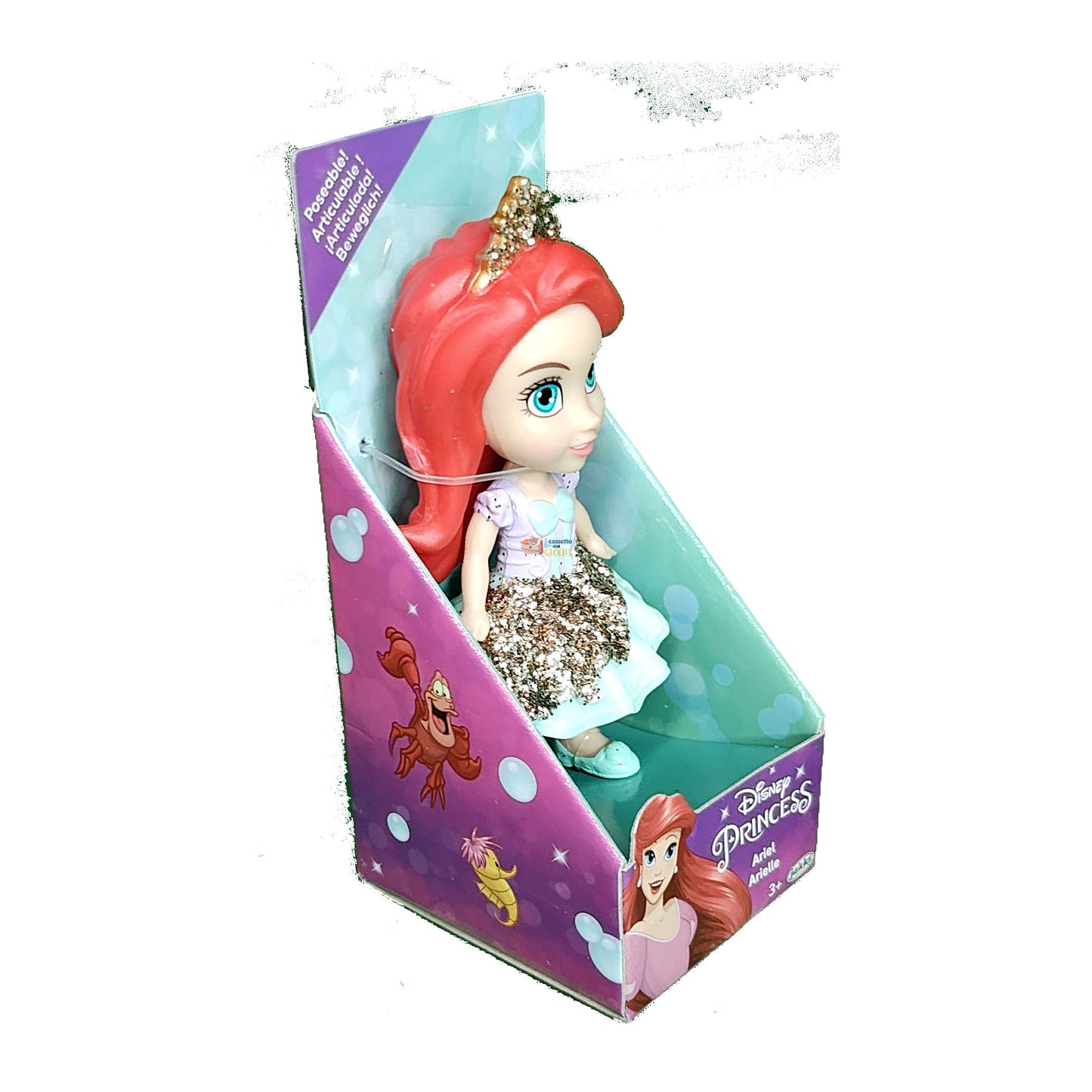Disney Princess bambole Mini 7 cm - Ariel