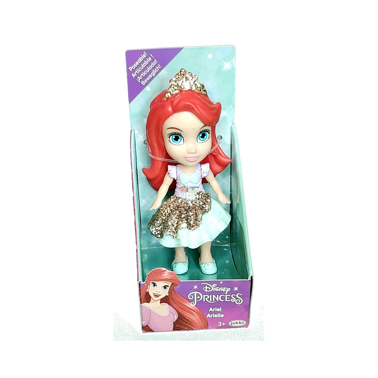 Disney Princess bambole Mini 7 cm - Ariel