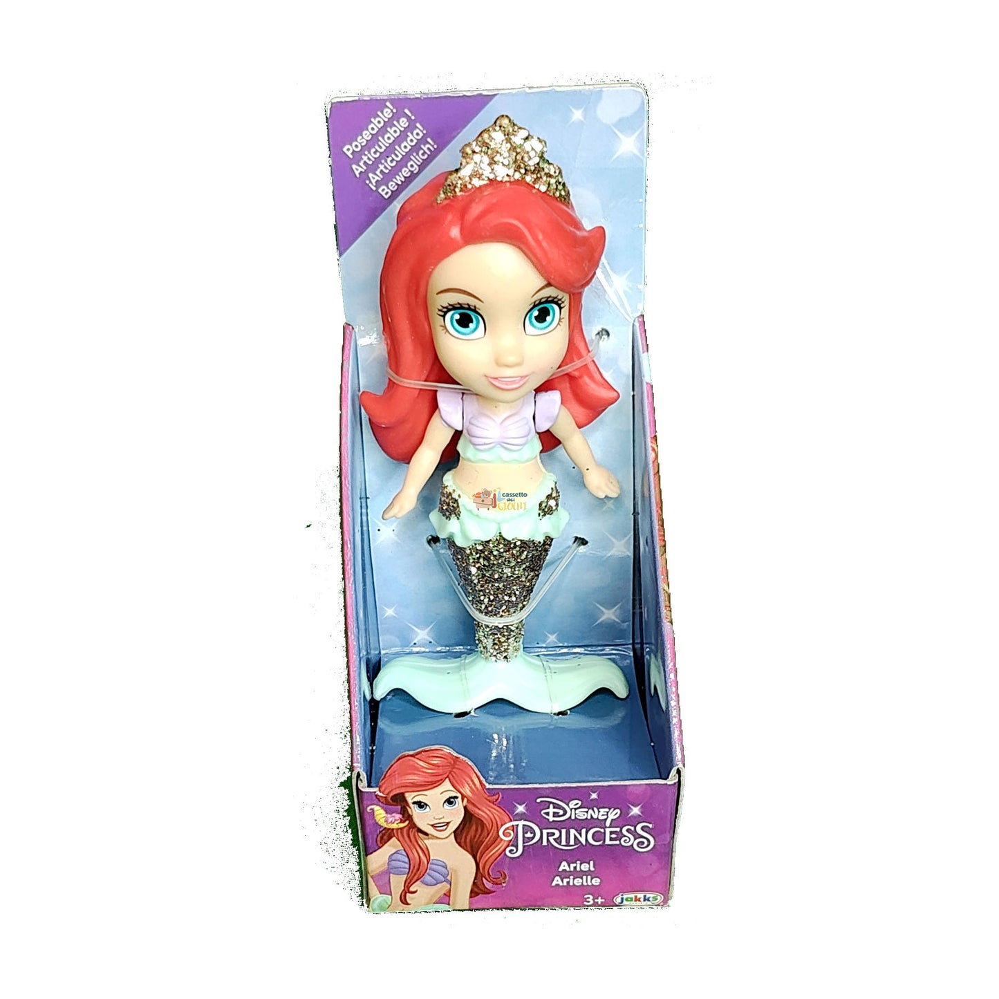 Disney Princess bambole Mini 7 cm - Ariel Sirena