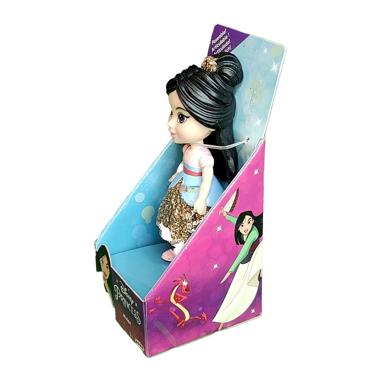 Disney Princess bambole Mini 7 cm - Mulan