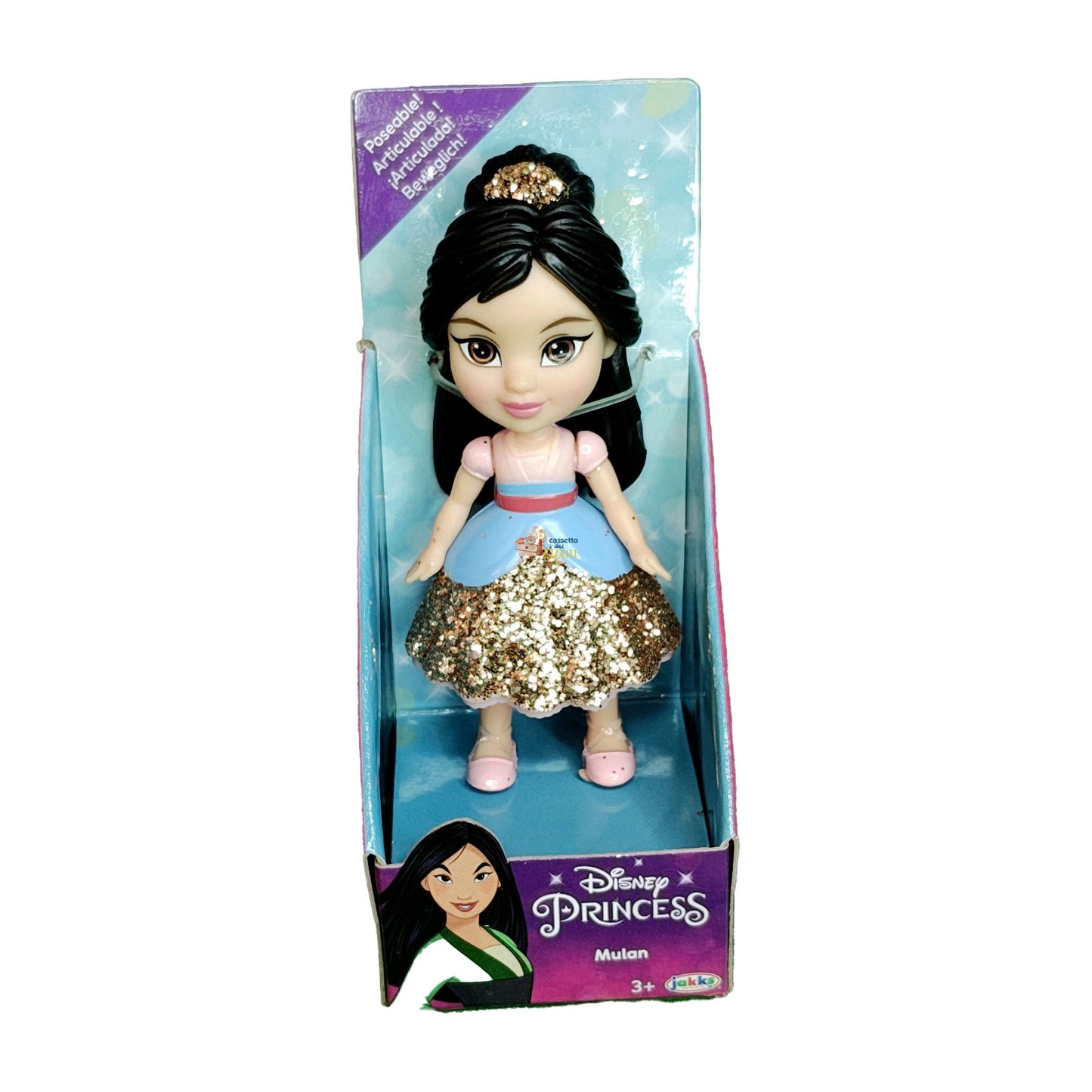 Disney Princess bambole Mini 7 cm - Mulan