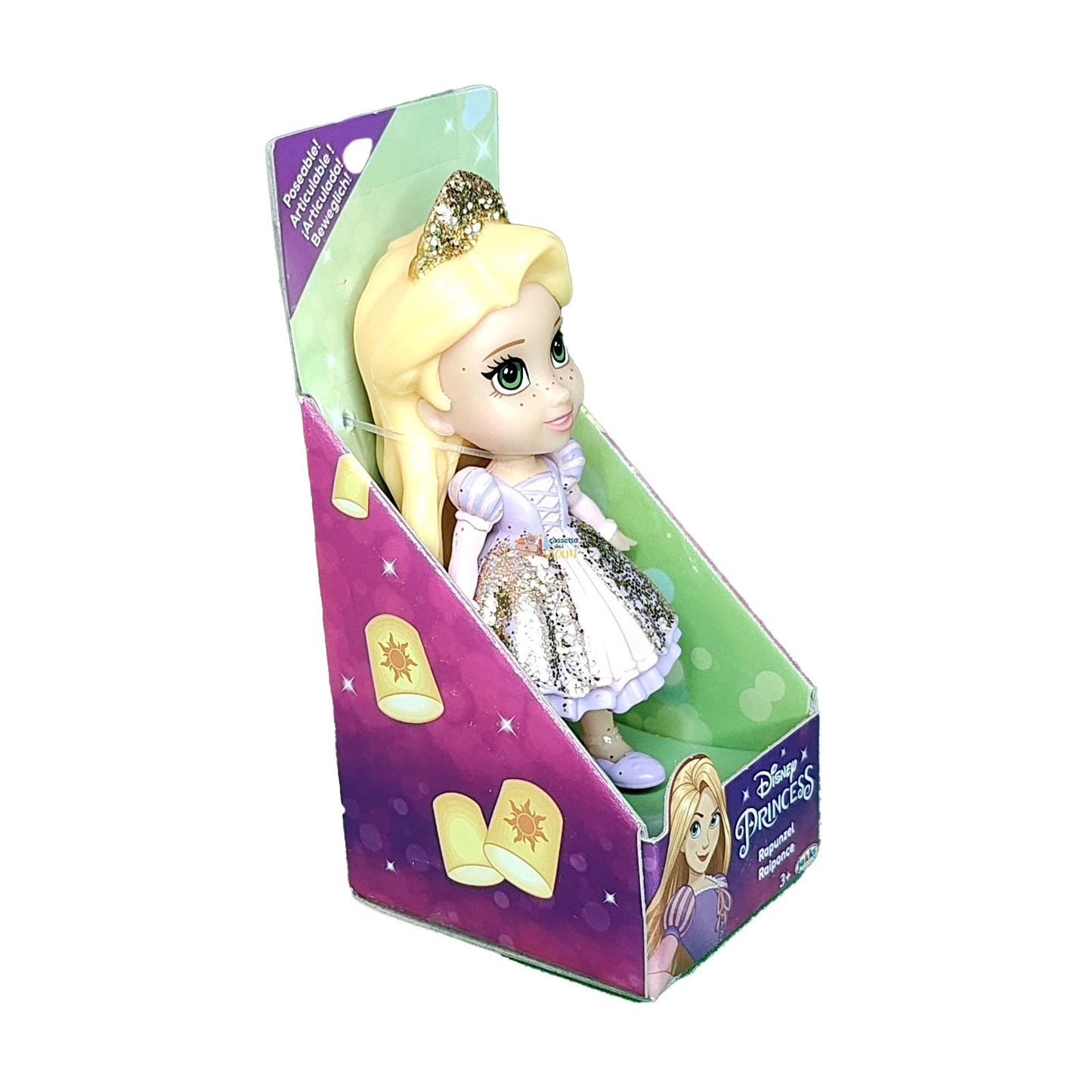 Disney Princess bambole Mini 7 cm - Raperonzolo