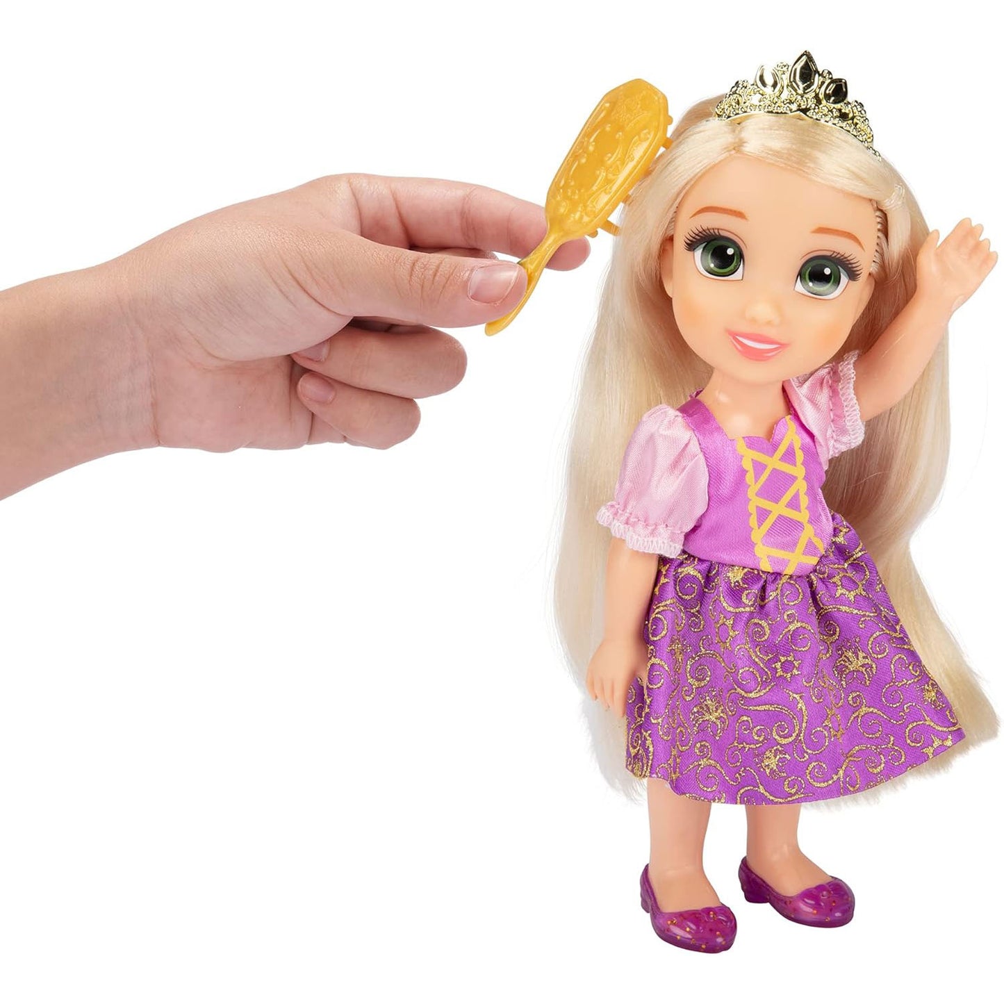 Disney Princess bambola Petite 15 cm Rapunzel e Maximus