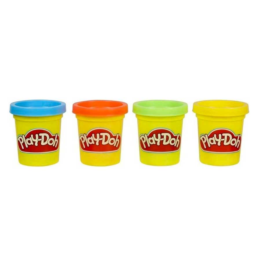 Play-Doh pack 4 vasetti (tot. 224 g)