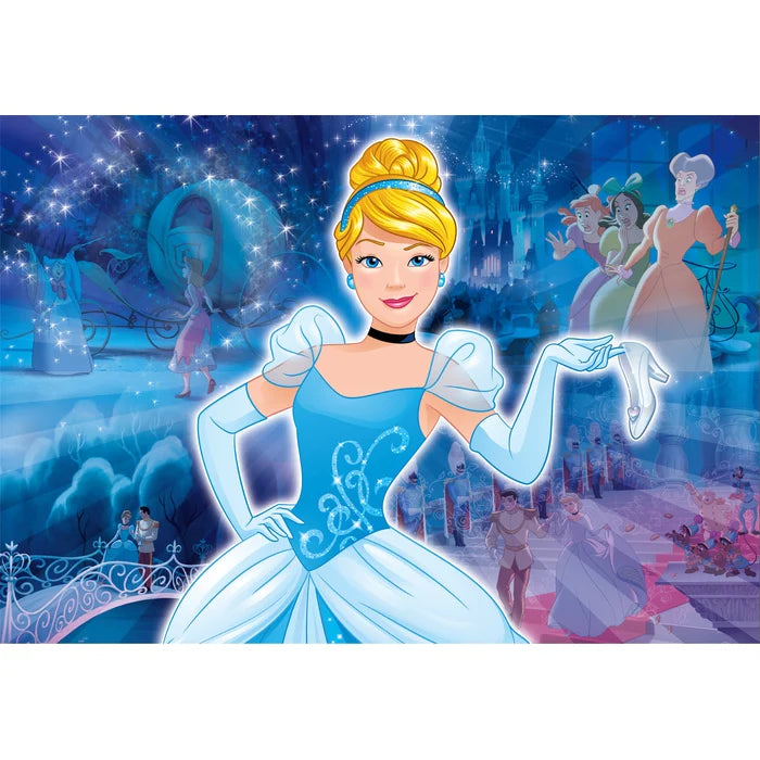 Puzzle Disney Princess 3X48 Pz