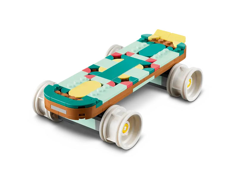 Lego Creator Pattino A Rotelle