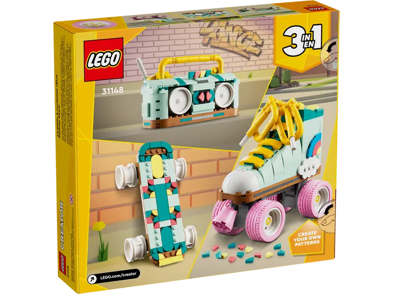 Lego Creator Pattino A Rotelle