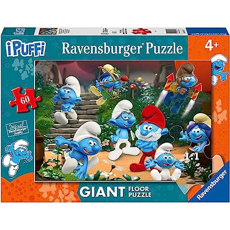 Puzzle I Puffi 60 Pz Giganti