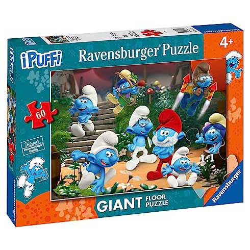 Puzzle I Puffi 60 Pz Giganti