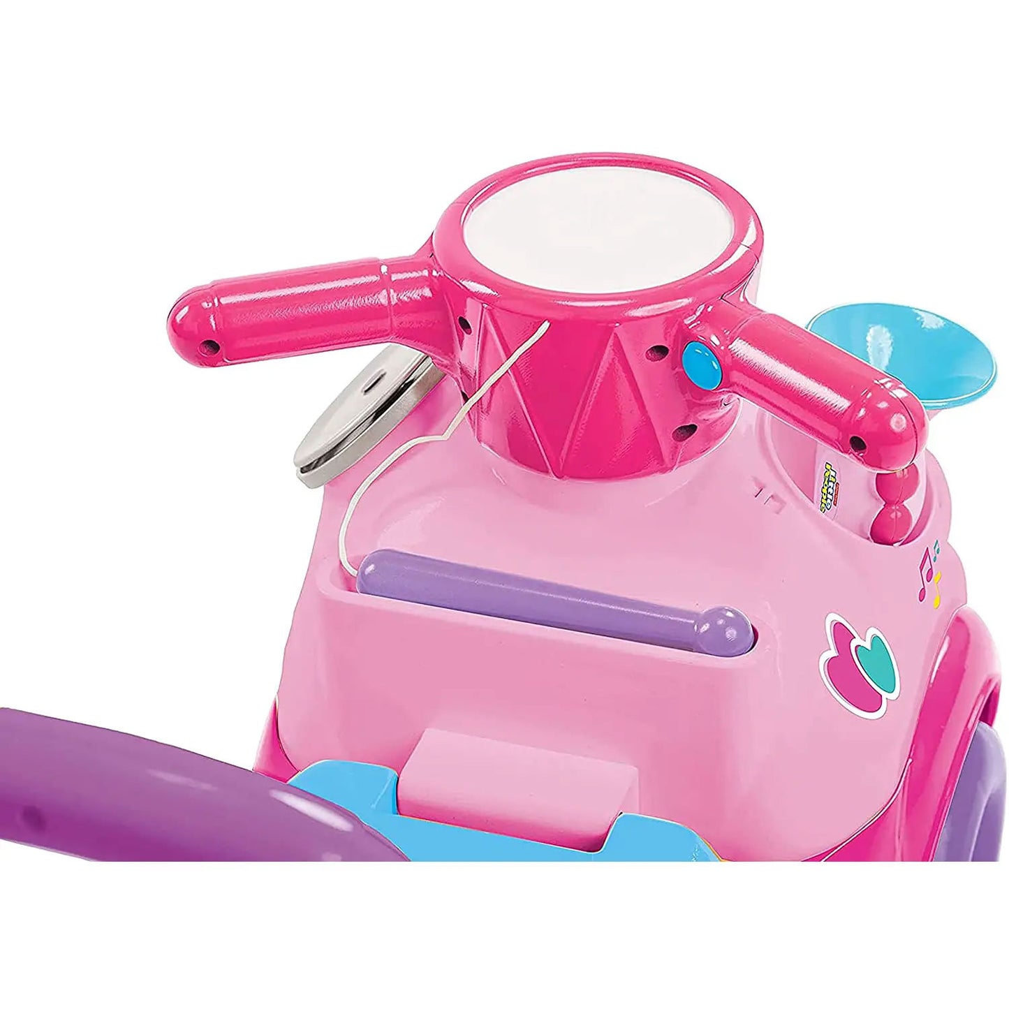 Cavalcabile Fisher Price Music Parade (Rosa)