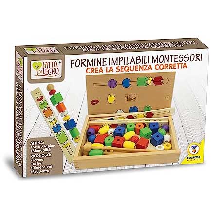 Fatto Di Legno Formine Montessori