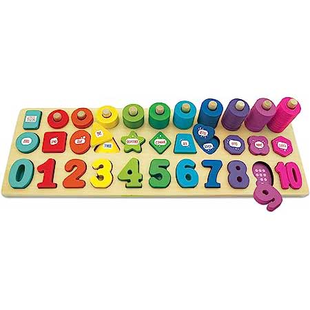 Fatto Di Legno Gioco Numerico Montessori