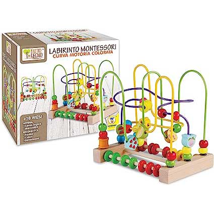 Fatto Di Legno Labirinto Montessori