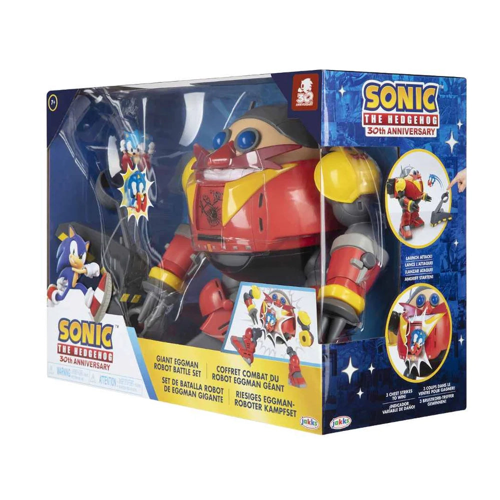 Sonic Giant Eggman Robot con personaggio articolato 6 cm