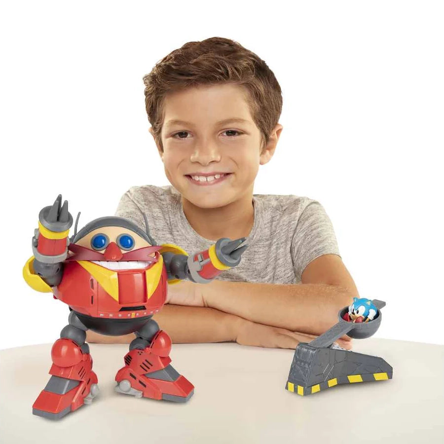 Sonic Giant Eggman Robot con personaggio articolato 6 cm