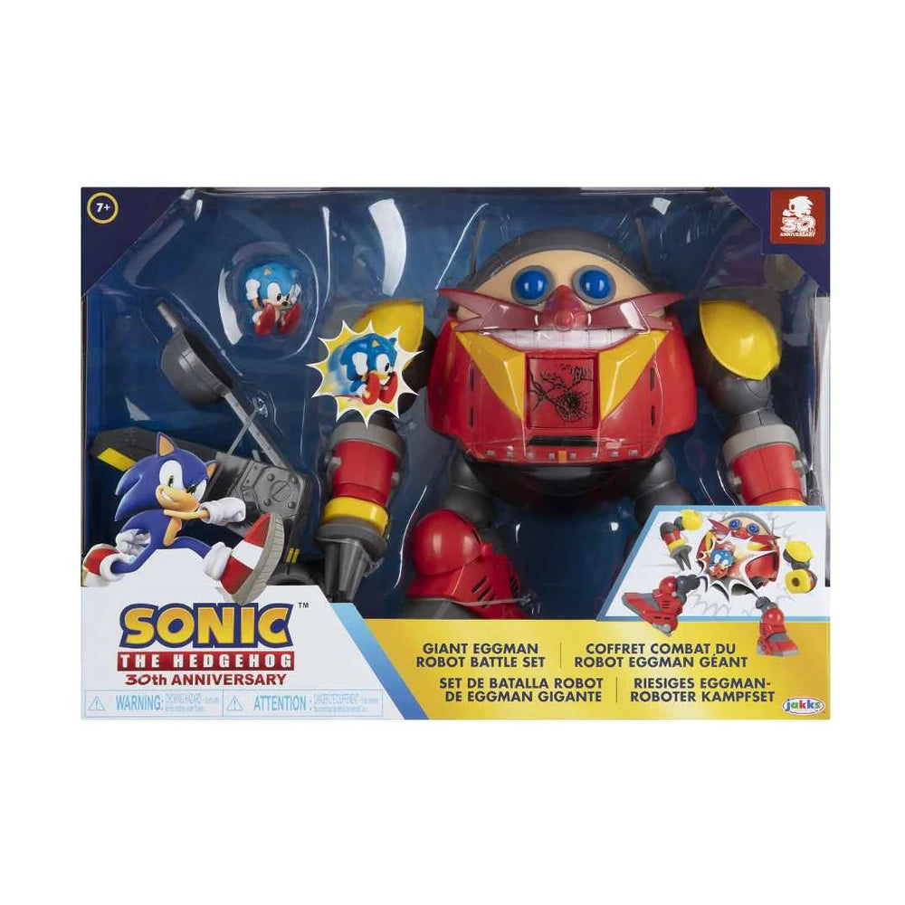 Sonic Giant Eggman Robot con personaggio articolato 6 cm