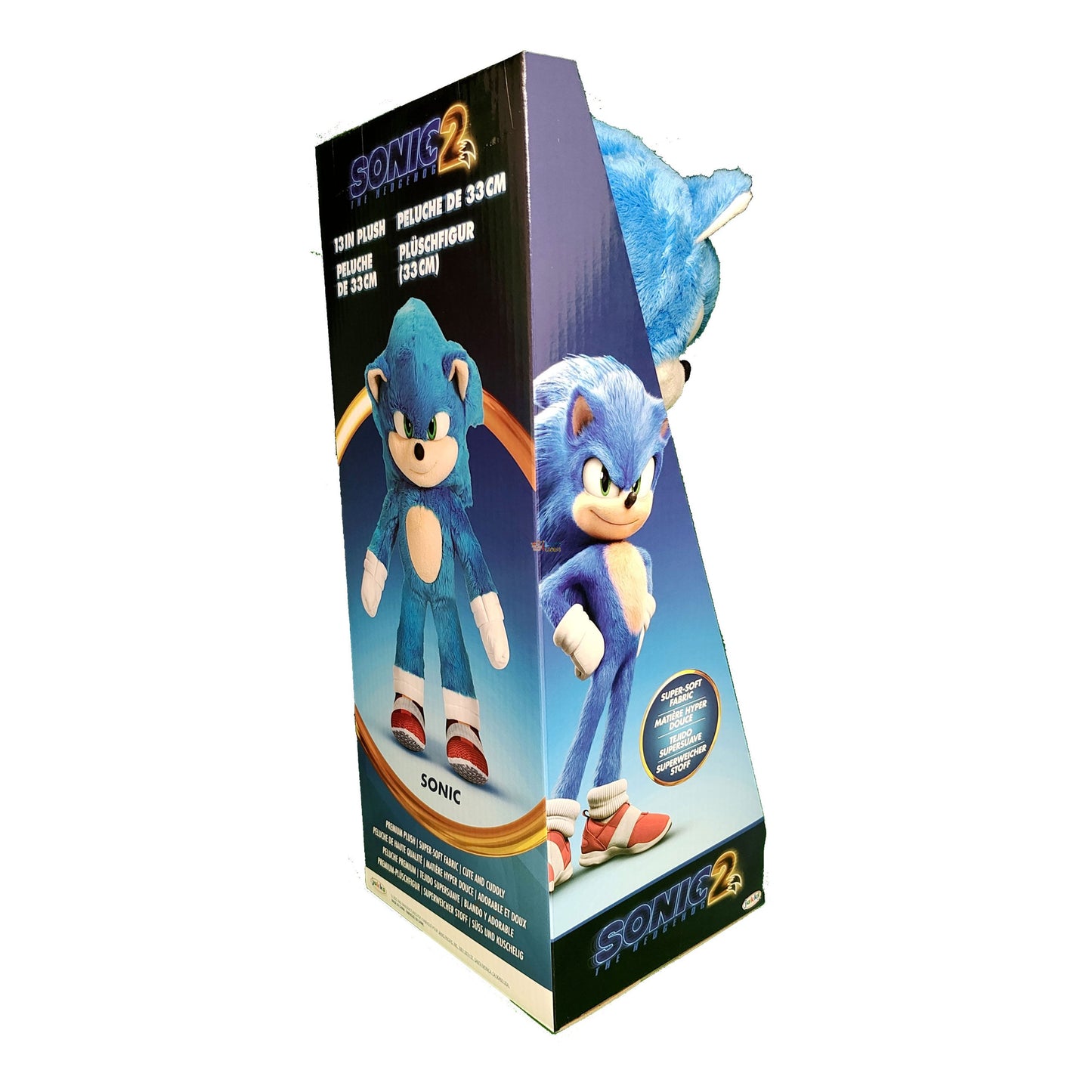 Sonic 2 Peluche 30 cm