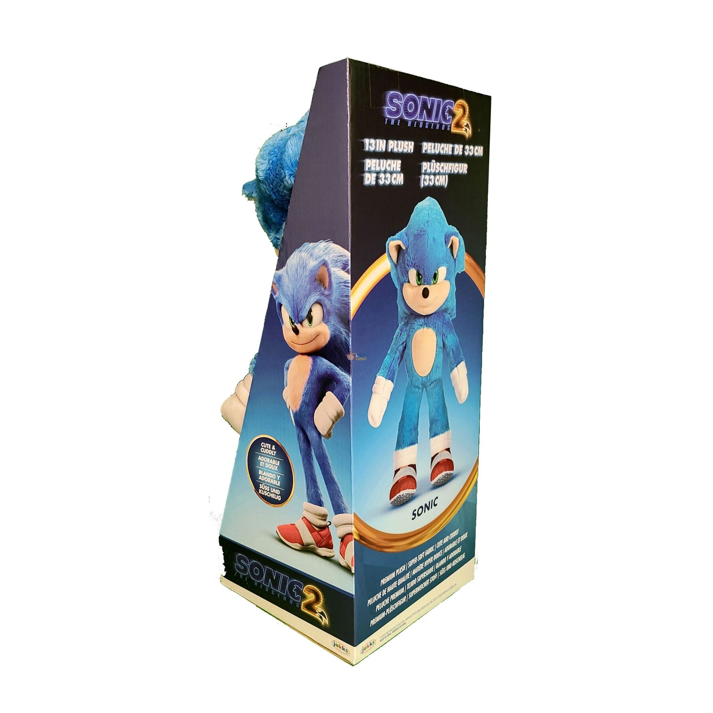 Sonic 2 Peluche 30 cm