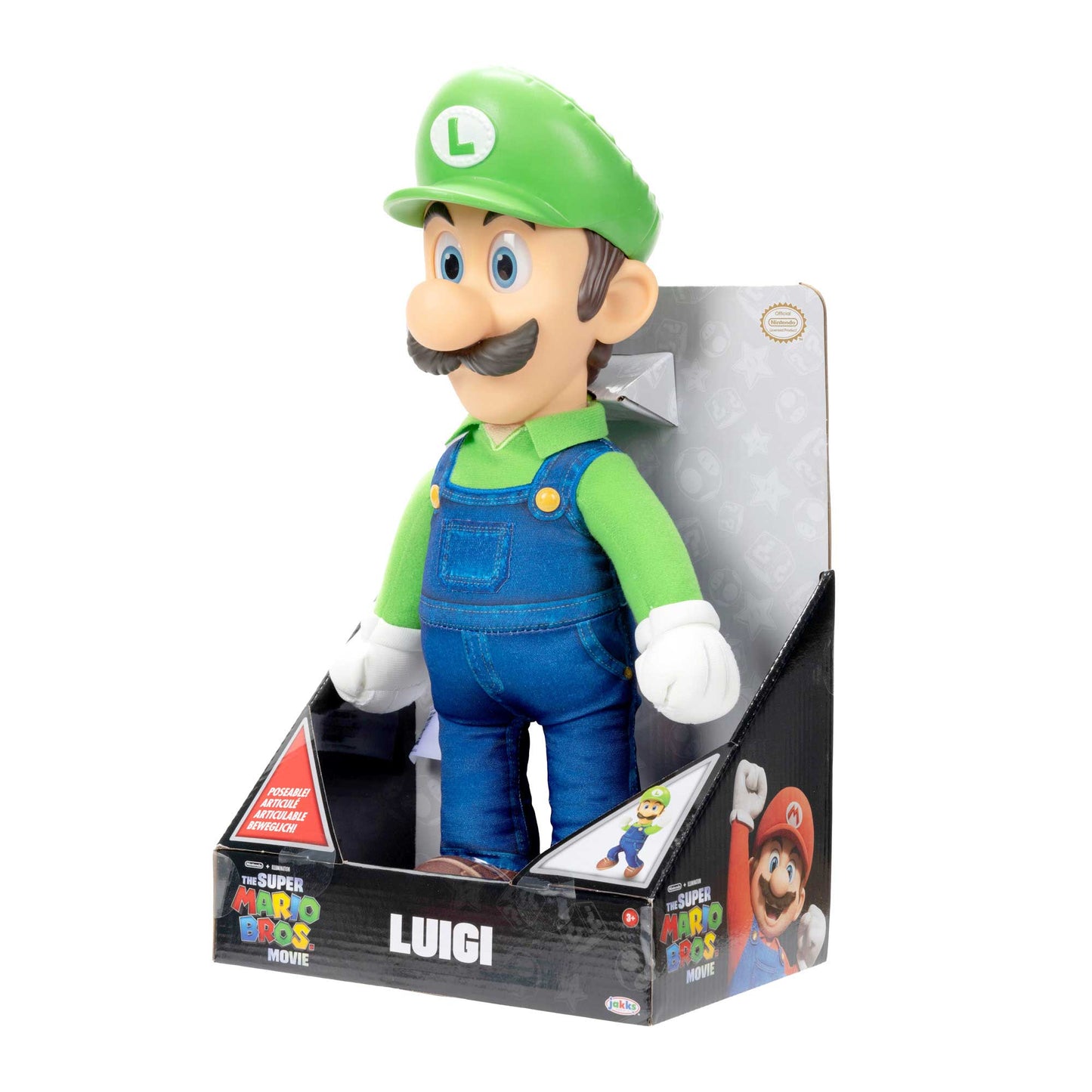 Super Mario Movie plush Luigi