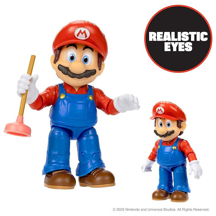 Super Mario Movie action figures 13 cm con accessorio - Mario