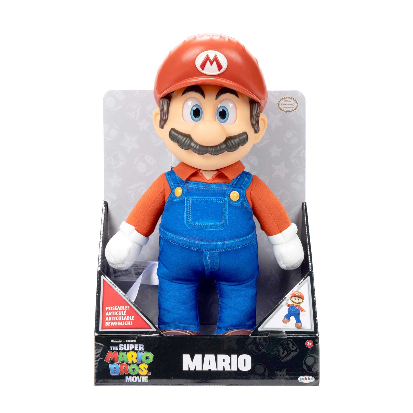 Super Mario Movie plush Mario