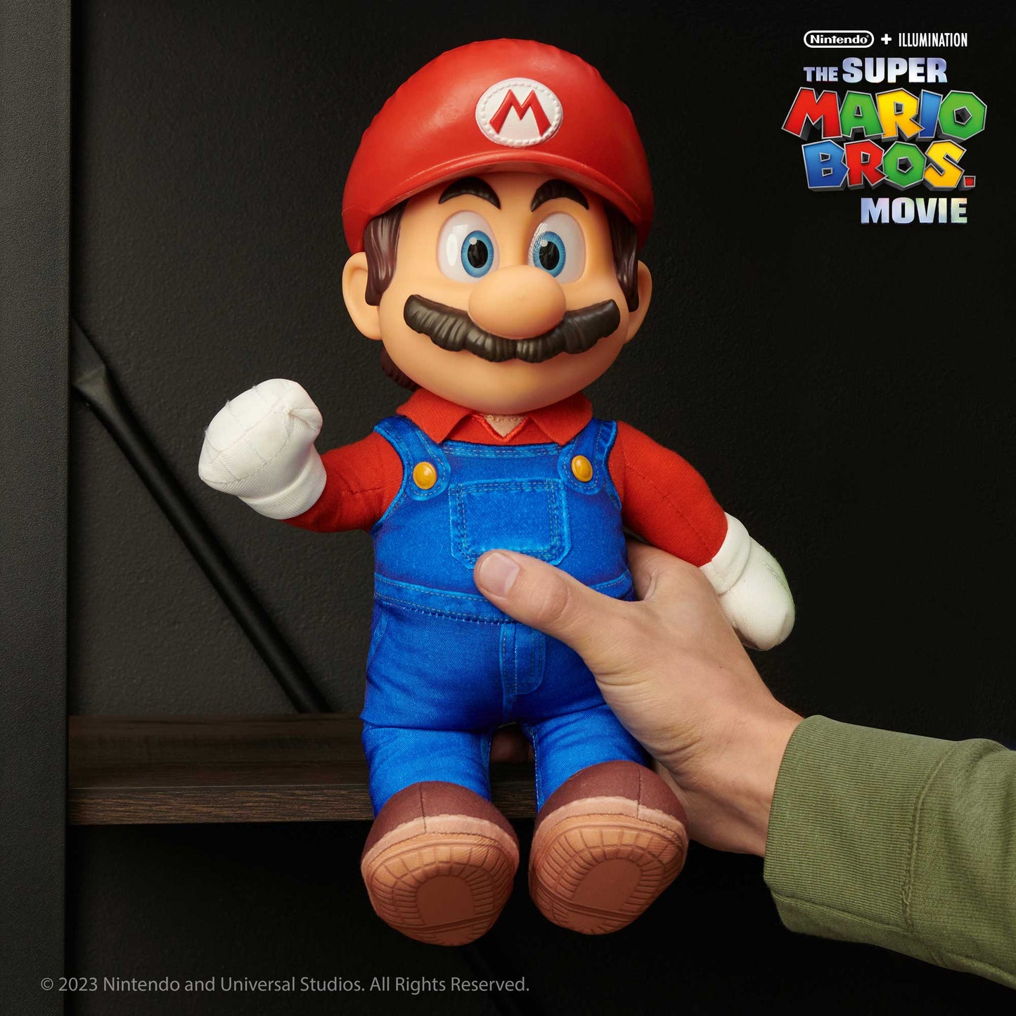 Super Mario Movie plush Mario