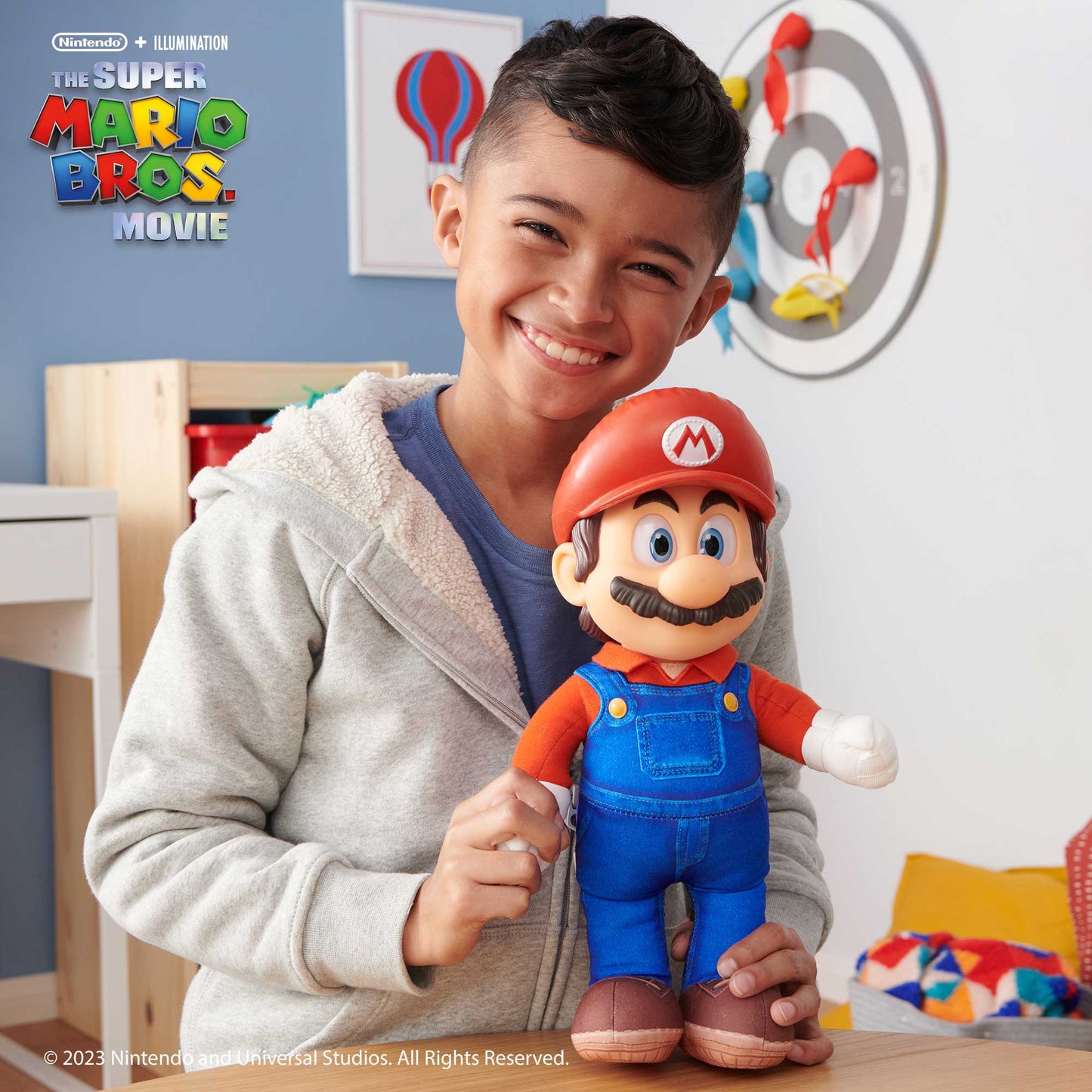 Super Mario Movie plush Mario