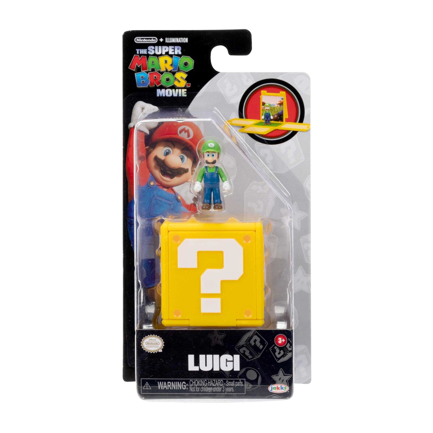 Super Mario Movie Mini personaggi 4 cm - Luigi