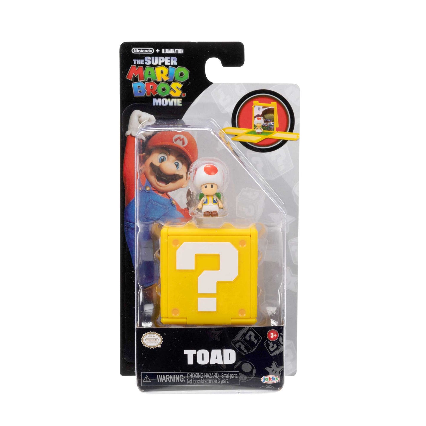 Super Mario Movie Mini personaggi 4 cm - Toad