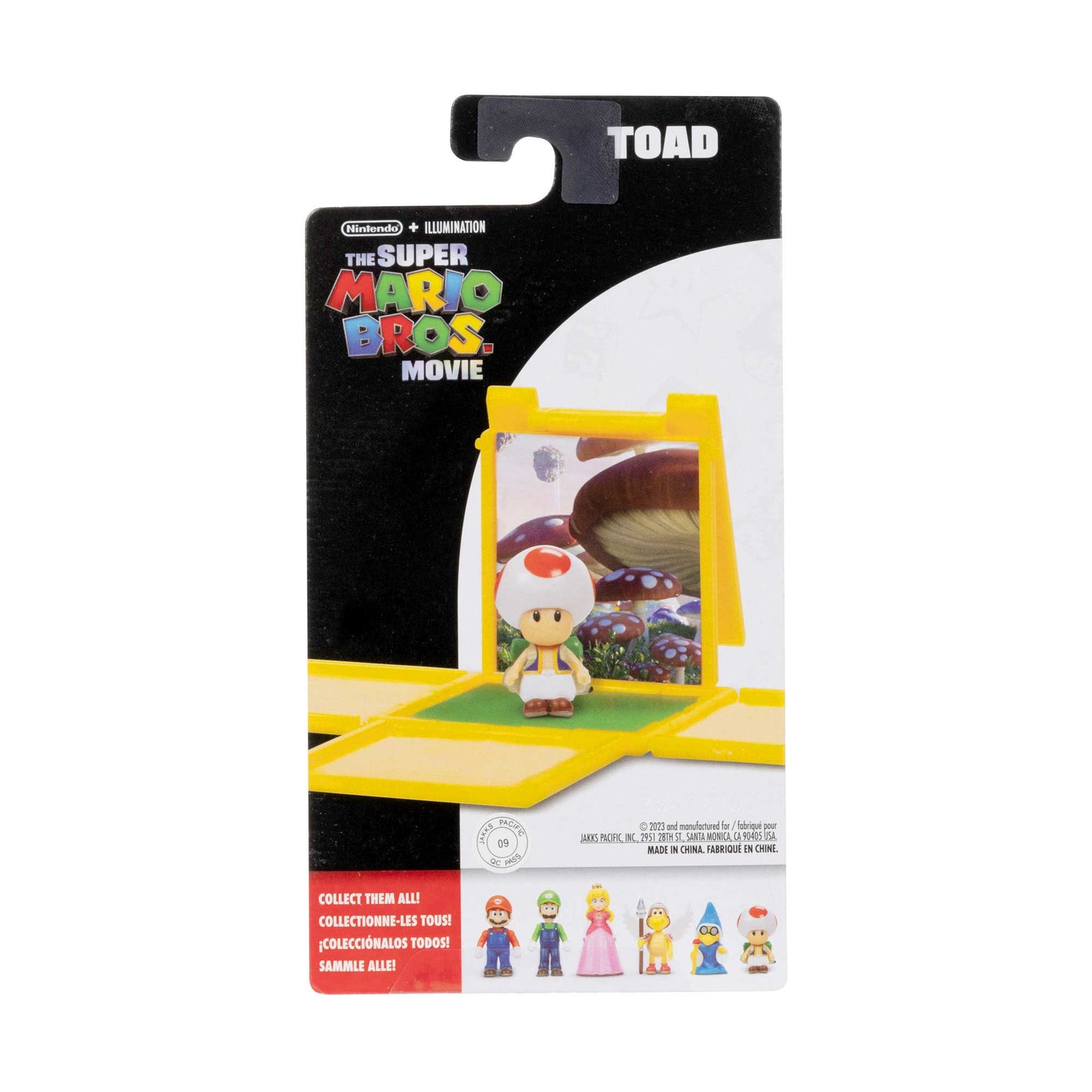Super Mario Movie Mini personaggi 4 cm - Toad